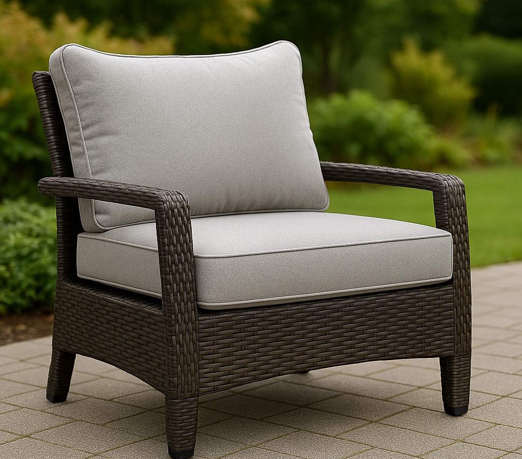 Пошив подушек для садовых стульев