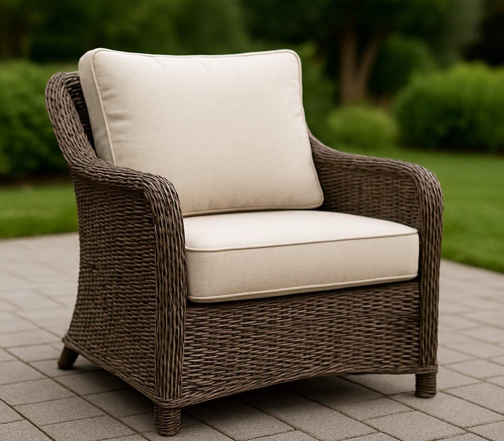 Пошив подушек для мебели из ротанга